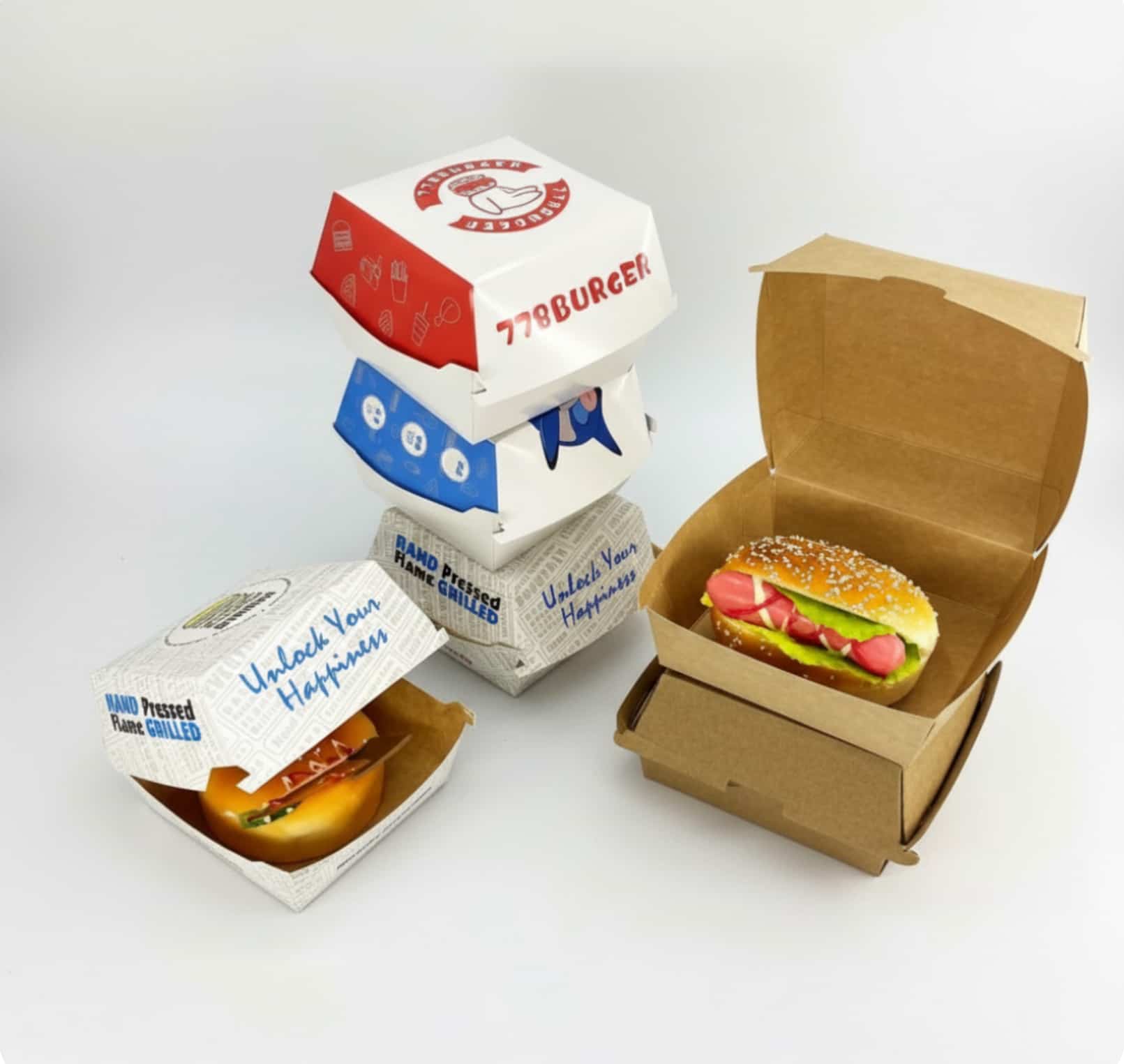 Custom printed food packaging examples